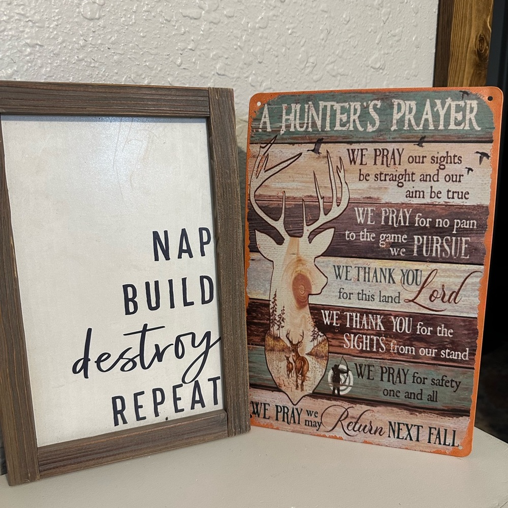 Outdoorsy Boys Wall Decor